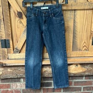 Kids Levi's Blue Straight Jeans Classic Design